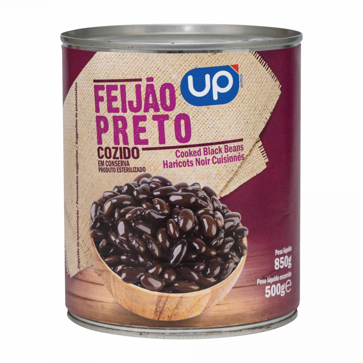 Feijão Preto Cozido UP