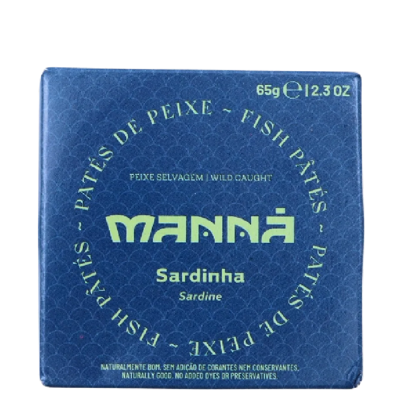 Paté de Sardinha Manná 65gr