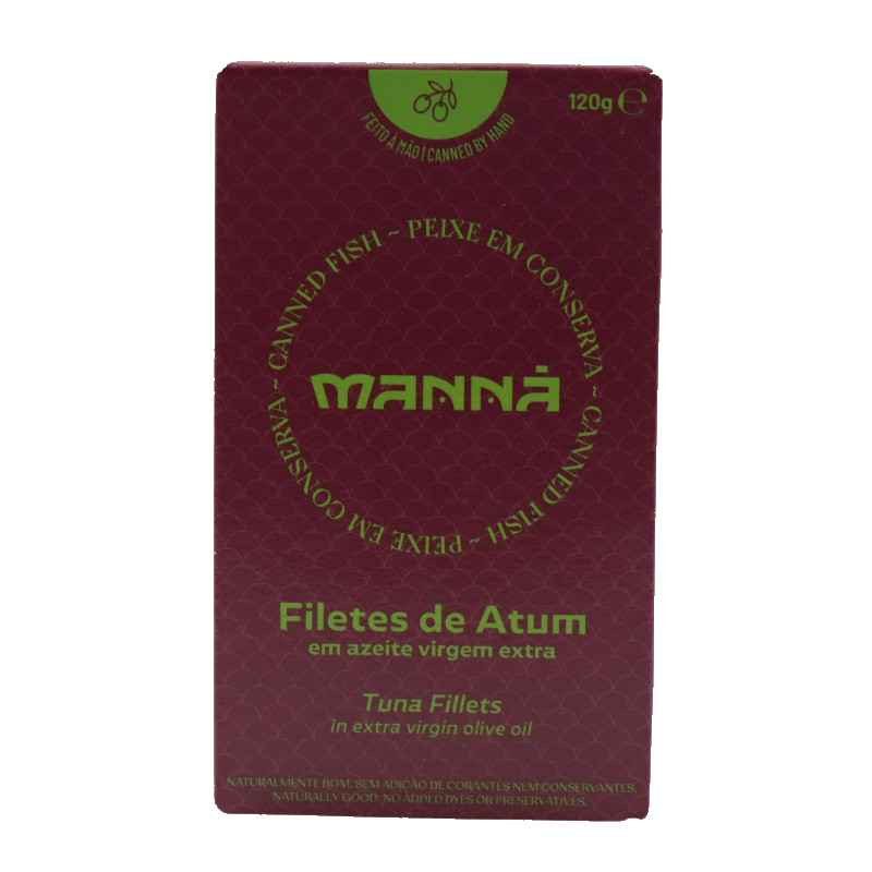 Filetes de Atum Manná 120gr